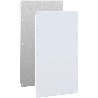 nVent HOFFMAN A37P21N Internal Panel, NEMA 1 White, fits 48.00X25.5/26, Steel