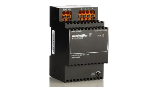 Electrical components near me, Electrical components store in Nigeria,weidmuller 2580190000 PRO INSTA DIN Rail Power Supply, 85 ? 264V ac ac, dc Input, 24V dc dc Output, 1.3A Output,Industrial Connectivity,Automation,Digitalization,Electrical Components,Terminal Blocks,Wire Processing,Enclosures,Sensors and Actuators,Energy Management,weidmuller