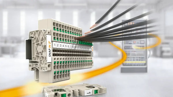 The wiring revolution (SNAP IN - the fastest connection technology from Weidmüller)