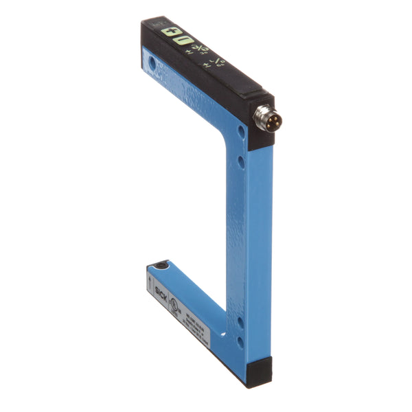SICK WF80-60B410 Fork Sensor,PNP/NPN,IR,80mm Slot Width,60mm Depth,4-Pin M8 Connector,Manual