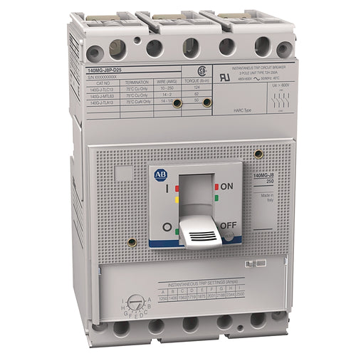Allen-Bradley 140MG-N8P-E12 140MG 1200A N Frame Motor Ckt Protector
