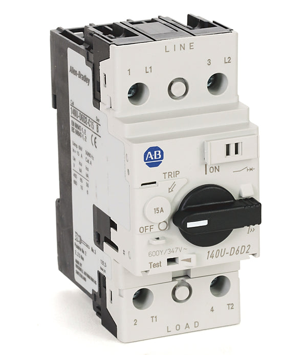 Allen-Bradley 140U-D6D3-A50 Circuit Breaker 3-Pole 0.5 A UL 489