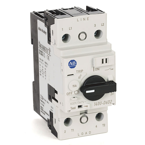 Allen-Bradley 140U-D6D3-B20 Circuit Breaker 3-Pole 2 A UL 489