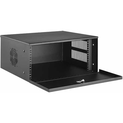 nVent HOFFMAN DVR6U CABINET;SECURITY DVR;13 X 21 X 18 STEEL;6U BLK;STEEL;BLACK