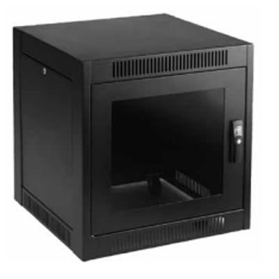 nVent HOFFMAN ENC769SH Rack, Cabinet, Desktop, 19", 11U, Blk, Steel, 26.21x23.63x35.4", SOHO Networking