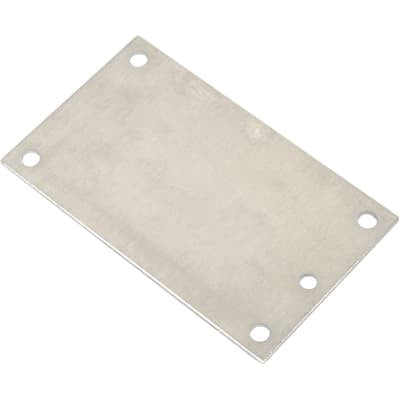 nVent HOFFMAN A6P4AL Enclosure Accessory, Internal Panel, J Box, 4.88 x 2.88, Aluminum, Fits 6 x 4