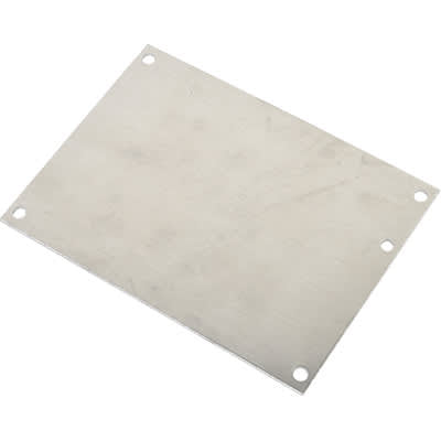 nVent HOFFMAN A8P6AL Internal Panel, for Junction Box, fits 8x6 Box, Anodized, Aluminum