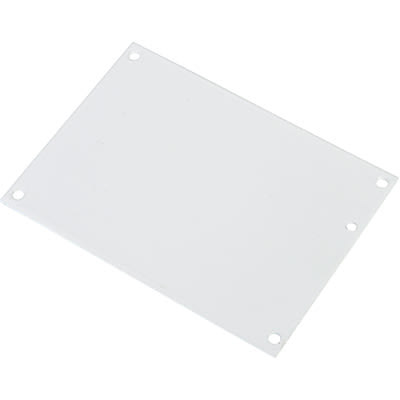 nVent HOFFMAN A8P6 Panel, For Enclosure, Fits 8x6, Junction Box, White, Mild Steel