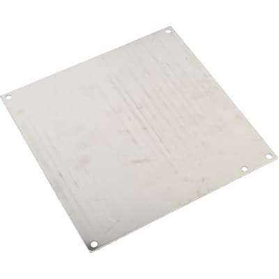 nVent HOFFMAN A10P10AL Internal Panel, J BOX, 6.75X6.88, 6.75X6.88, ALUMINUM