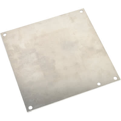 nVent HOFFMAN A8P8AL Internal Panel, for Junction Box, fits 8x8 Box, Anodized, Aluminum