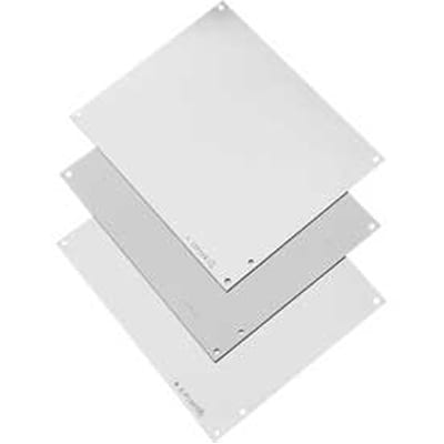 nVent HOFFMAN A20P16 Internal Panel, for Type 3R 4 4X 12 13 Enclosure, fits 20x16, White, Mild Steel