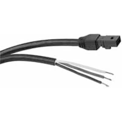 nVent HOFFMAN LF120VCORD Cord, Line Power, 120VAC, 72In. L, Black, USA Plug, for PANELITE Lights