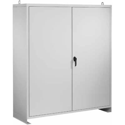 nVent HOFFMAN A60N5218FSLP ENCLOSURE;FREE STANDING;LARGE;NEMA 1;60.00X52.00X18.00;STEEL;GRAY