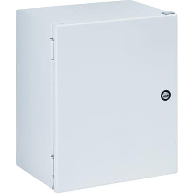 nVent HOFFMAN LHC151512 Enclosure, Instrument, NEMA 4, Hinged Cover, Inline, 150X150X120mm, Steel