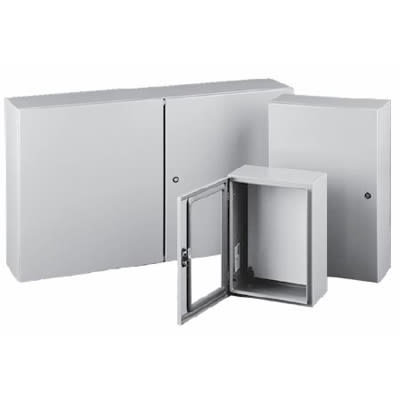 nVent HOFFMAN CSD24208 Enclosure, Single-Door, Type 4, 24.00x20.00x8.00, Gray, Mild Steel, Concept