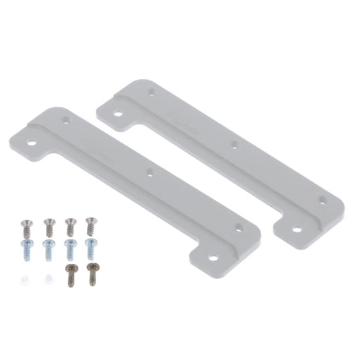 nVent HOFFMAN A1084PHC Junction Box,Polyester,Hinged,Clamp,Gray,10.12x8.12x4.38 In,NEMA13,Polypro