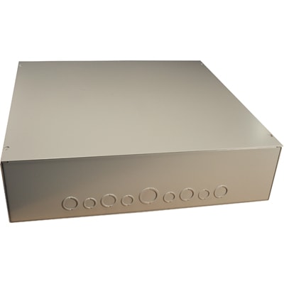 nVent HOFFMAN ASE24X24X6 ENCLOSURE;PULL BOX;SCREW COVER;KNOCKOUTS;24.00X24.00X6.00;STEEL;GRAY