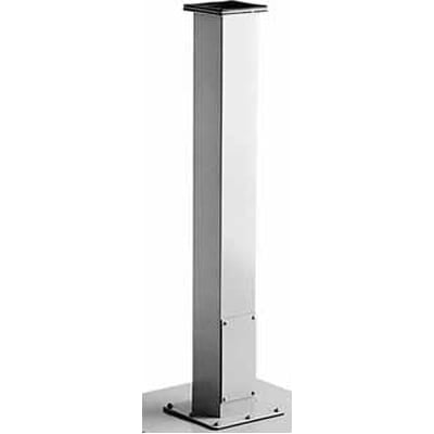 nVent HOFFMAN A44CCOL Enclosure,HMI,Pedestal System,Straight Column,35.00x4.00x4.00,Gray,Mild Steel