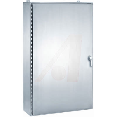 nVent HOFFMAN A36H3012SSLP3PT Enclosure, Wall Mount, NEMA 4X, 3PT Latch, 36.00X30.00X12.00, SS Type 304
