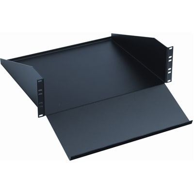 nVent HOFFMAN ESH19KBM RACK;ACCESSORY;KEYBOARD MONITOR SHELF;FITS 19IN RACK;STEEL;BLACK