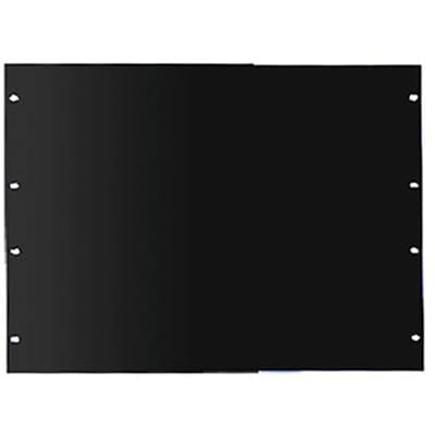 nVent HOFFMAN P19RPP1UB Rack Panel, For 19-inch Rack, 1U, 1.72x19.00x.11, Black, Mild Steel
