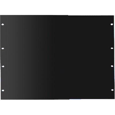 nVent HOFFMAN P19RPP2UB Rack Panel, For 19-inch Rack, 2U, 3.47x19.00x.11, Black, Mild Steel