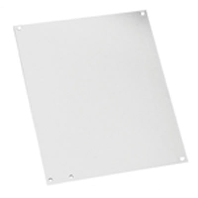 nVent HOFFMAN A12P12 Internal Panel, for Junction Box, fits 12x12 Box, White, Mild Steel