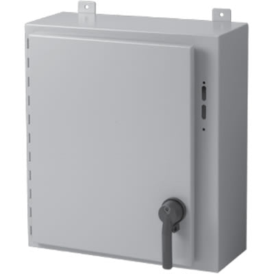 nVent HOFFMAN A42SA3212LPPL TYPE 12 SA DISC. ENC. W HANDLE;42.00X31.38X12.00;STEEL;