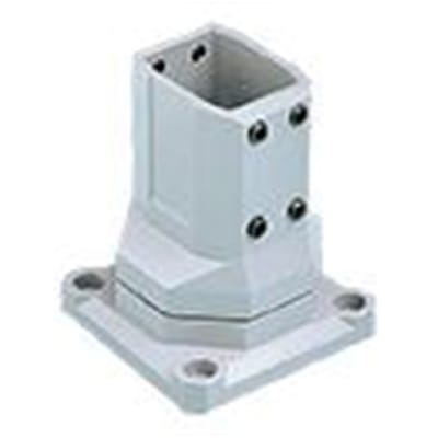 nVent HOFFMAN CCS2RBLG Enclosure Accessories, Rotational Base, Aluminum, Gray, 45 x 60 mm, W/Hardware