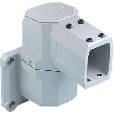 nVent HOFFMAN CCS2WJHLG Enclosure,HMI,Wall Joint,Horizontal,Fits 45x60mm,Gray,Aluminum,Compact Series 2