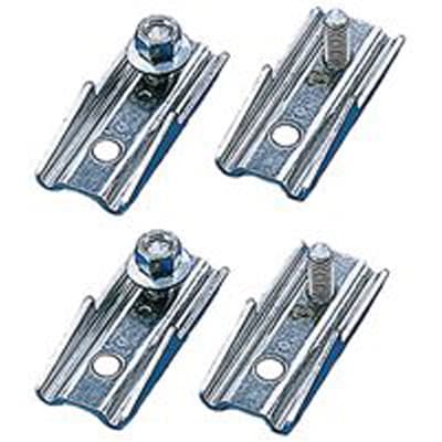 nVent HOFFMAN CMFK Mounting Bracket Kit, For Enclosures, 3.06 x 1.34 x.60, 12 ga., Stainless Steel