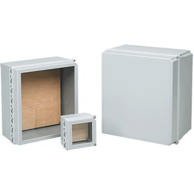 nVent HOFFMAN D181610CHSCFGWP WIFI CABINET, 4X, WINDOW DOOR;18.00X16.00X10.00;FIBERGLASS;