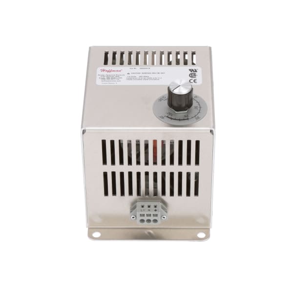 nVent HOFFMAN DAH2001A Electric Heater, 115VAC 200W, 5.50x4.00x4.00 inch, Brushed, Aluminum