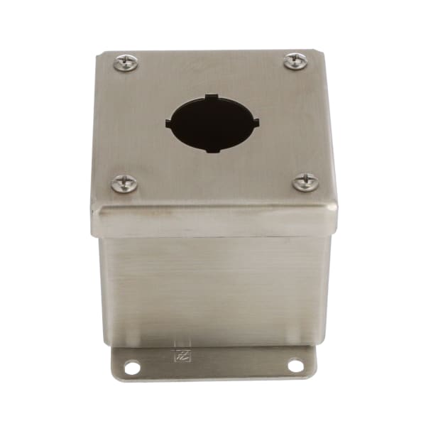 nVent HOFFMAN E1PBSS Enclosure,Pushbutton,1 Hole,30.5mm,Stainless,NEMA13,IP66,Pentair Stainless Serie