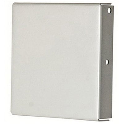 nVent HOFFMAN F44GCPNK Ww, Type 1, Closure Plate,4.00X4.00,Steel,Gray