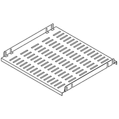 nVent HOFFMAN P19SH9 FIXED SHELF, 477X743MM;FITS 19 IN RACK A;STEEL;LTGRAY