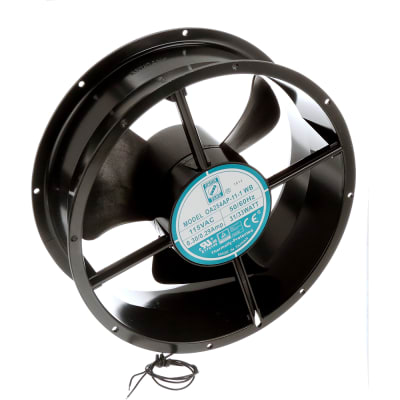 nVent HOFFMAN A10AXFN Compact Coaxial Fan, 115V, 229x175mm, 480/560CFM, 45.8/49dBA,1650RPM, Wire Leads