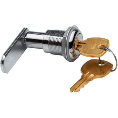nVent HOFFMAN ACLSN12 Cylinder Lock Kit, for Type 3R and 12 Enclosure, Chrome Plated, Mild Steel