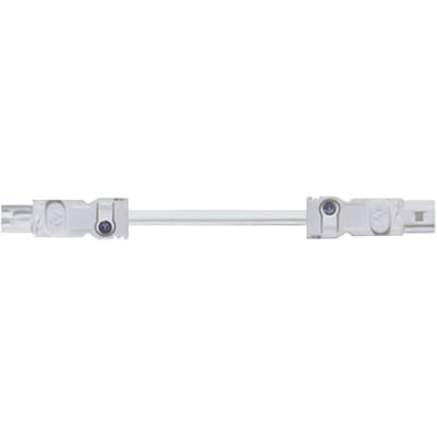 nVent HOFFMAN LEDA10E Extension Cable with Connectors for LED Light Kit VAC, 39.37 inch, Gray, Plastic
