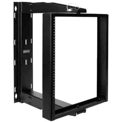 nVent HOFFMAN E19SWMC12U24 Swing Cent Rack12u 24in Blk Black, 30.000 x7.0000 x24.097, Steel