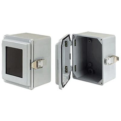 nVent HOFFMAN A14107JFGQRPWR Enclosure 14.00x10.00x7.00 , 13.50x10.00x7.03, Fiberglass