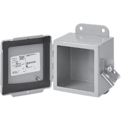 nVent HOFFMAN A1412CHS CH Box 14.00x12.00x6.00 Gray, 14.00x12.00x6.00, Steel