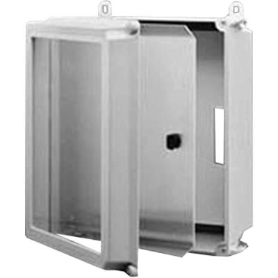 nVent HOFFMAN A14SPK12C Swing-Out Panel, Fits 14x12, Anodized, Aluminum, A48 Series