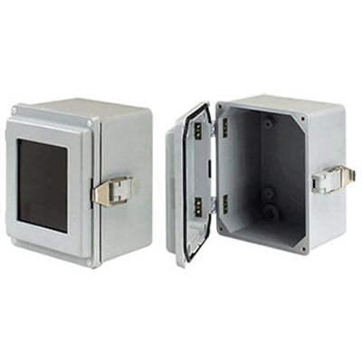 nVent HOFFMAN A16128JFGQRPWR Enclosure 16.00x12.00x8.00 , 15.50x12.00x8.03, Fiberglass
