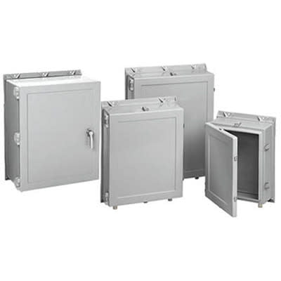 nVent HOFFMAN A24H2010GQRLP Enclosure 24.25x20.25x10.00 , 24.25x20.25x10.00, Fiberglass