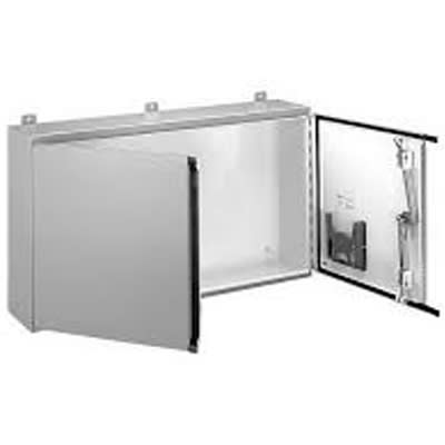 nVent HOFFMAN A304210WFLP Enclosure, Two-Door, Natural, Aluminum, 30.0 X 42.0 X 10.0 in., Locking Handle