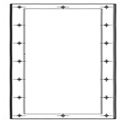 nVent HOFFMAN A38GSKT2 Gasket Kit, A38, 2 DR , ,