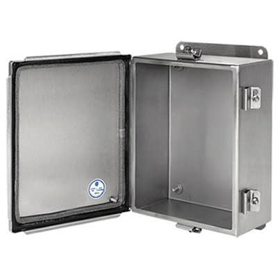 nVent HOFFMAN A606CHEMCSS Stainless EMC Encl. 6.00x6.00x , 6.00x6.00x4.00, SS Type 304