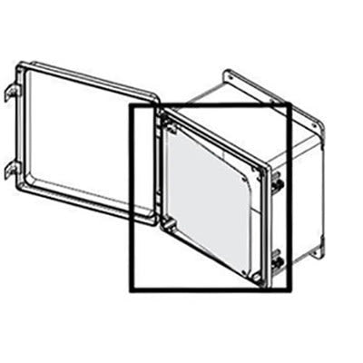 nVent HOFFMAN A64PSWPNL Internal Panel, SWG Panel, FOR 6X4 POLYESTER, 4.88X2.88, Aluminum