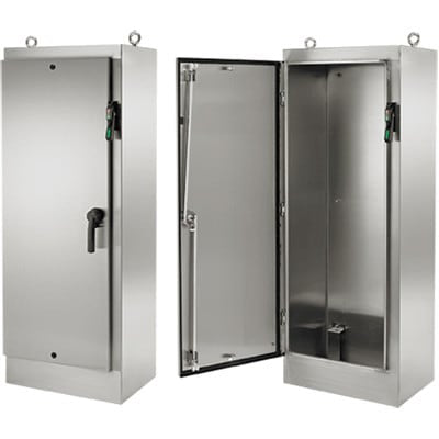 nVent HOFFMAN A72HXS2718SSLPQT GP SS Single Disc., Type 4X , 72.13x26.50x18.13, SS Type 304